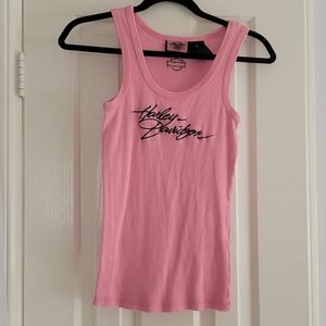 Pink Harley tank top